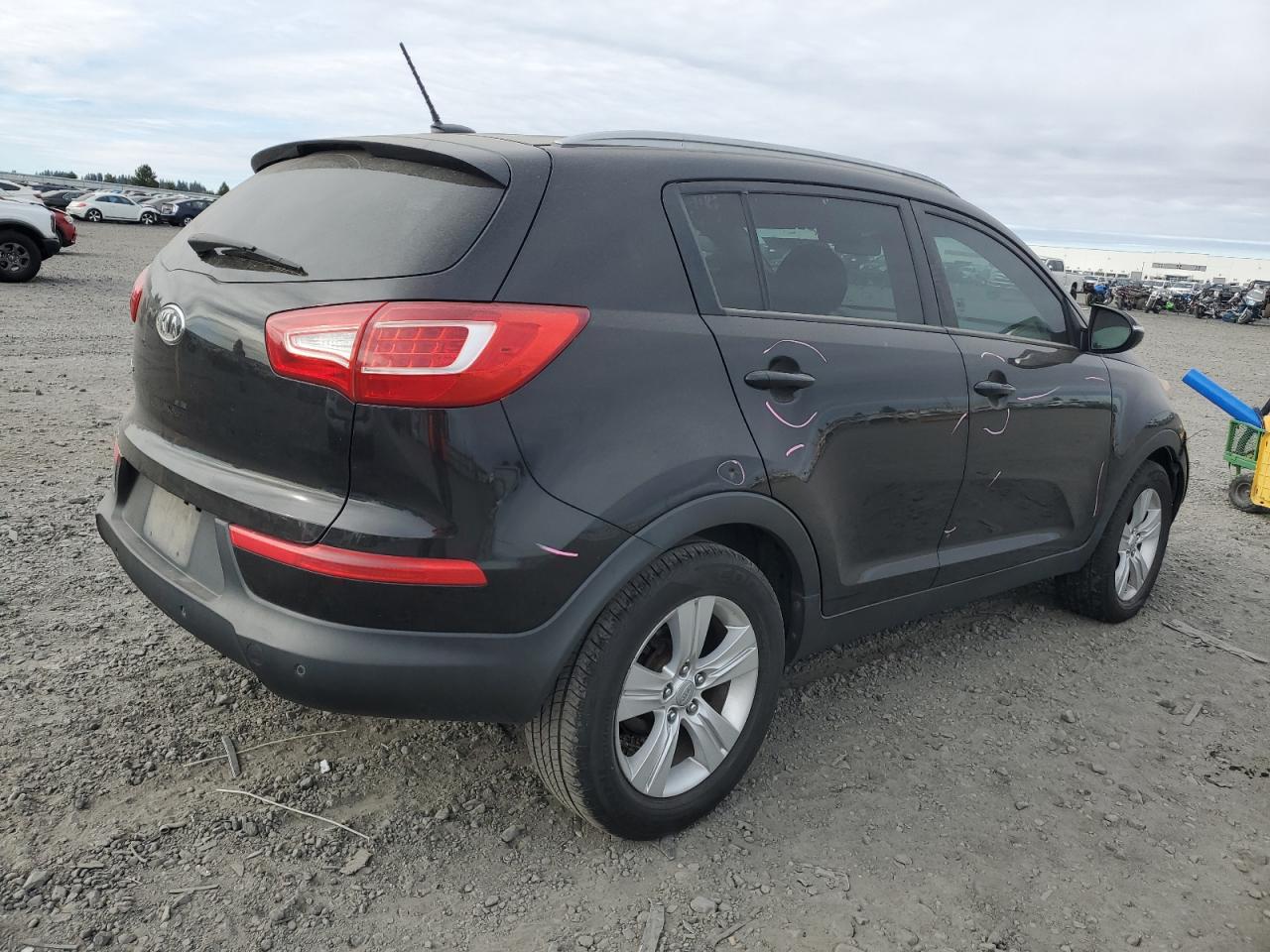 KIA SPORTAGE L 2011 charcoal  gas KNDPB3A20B7019572 photo #4