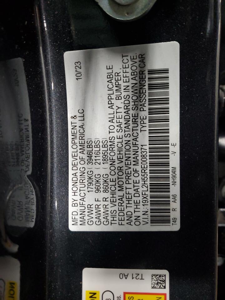 Lot #2921548701 2024 HONDA CIVIC LX