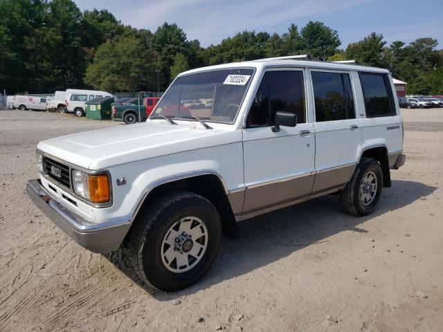 ISUZU TROOPER 1990 white 4dr spor gas JACCH58R9L8915391 photo #1