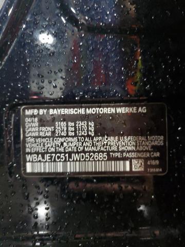 2018 BMW 540 XI - WBAJE7C51JWD52685