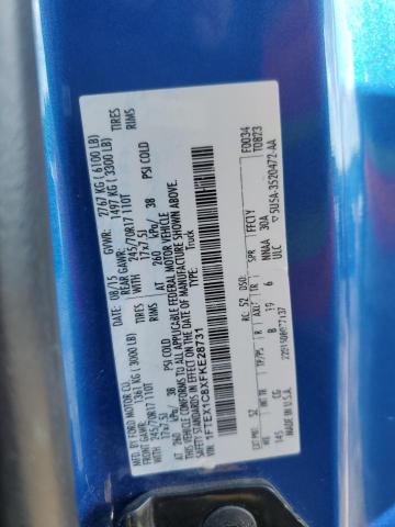 2015 FORD F150 SUPER - 1FTEX1C8XFKE28731