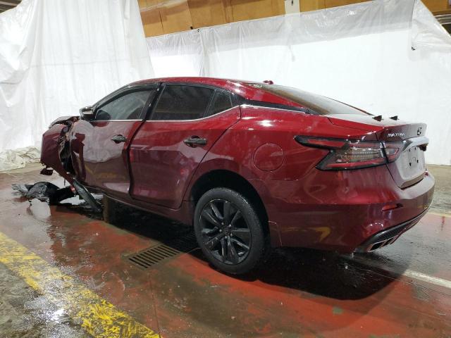 NISSAN MAXIMA S 2019 burgundy  gas 1N4AA6AV2KC384322 photo #3