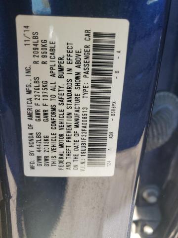 2015 ACURA TLX - 19UUB1F32FA008513