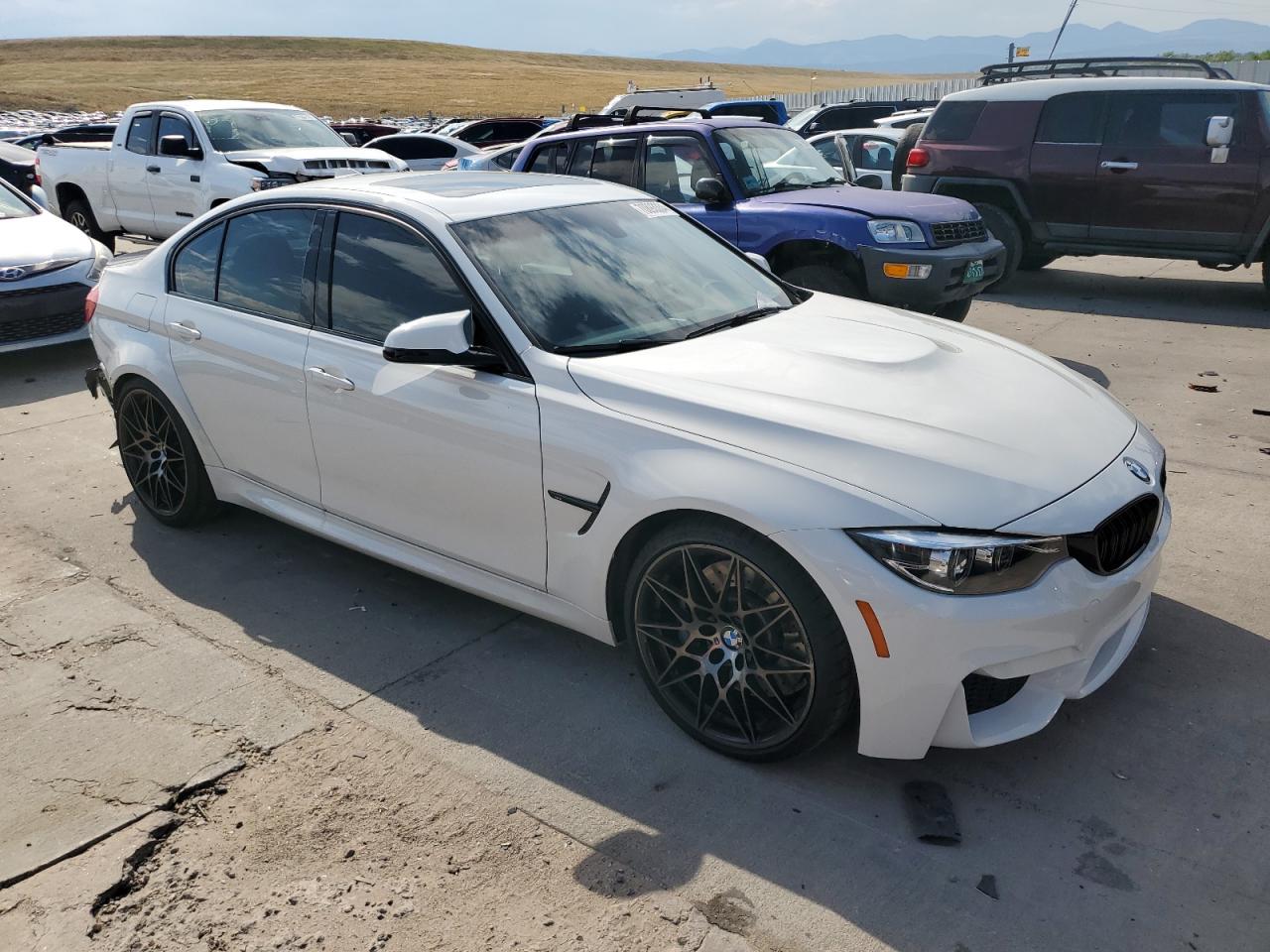 Lot #2895836711 2018 BMW M3