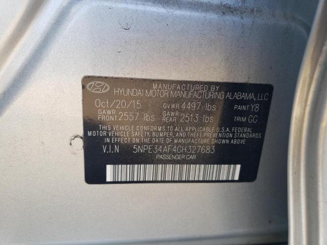2016 HYUNDAI SONATA SPO - 5NPE34AF4GH327683
