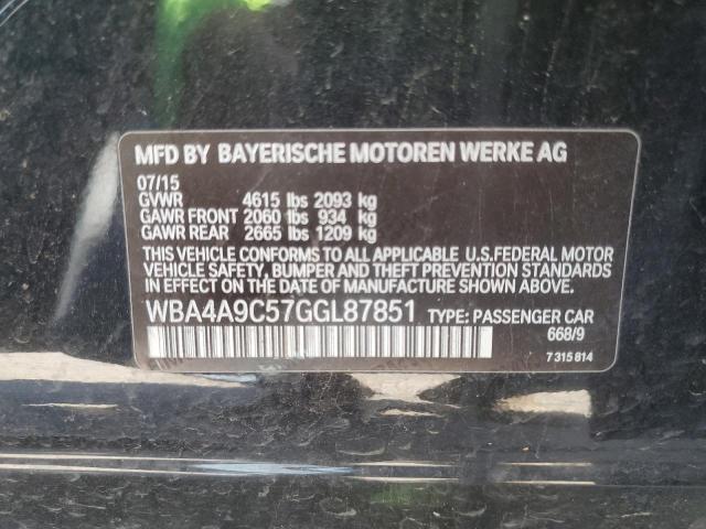 VIN WBA4A9C57GGL87851 2016 BMW 4 Series, 428 I Gran... no.12