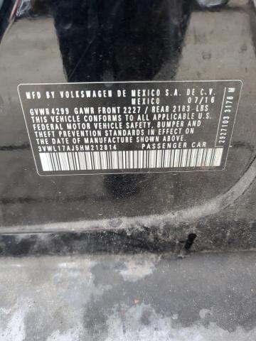 2017 VOLKSWAGEN JETTA SEL - 3VWL17AJ5HM212814