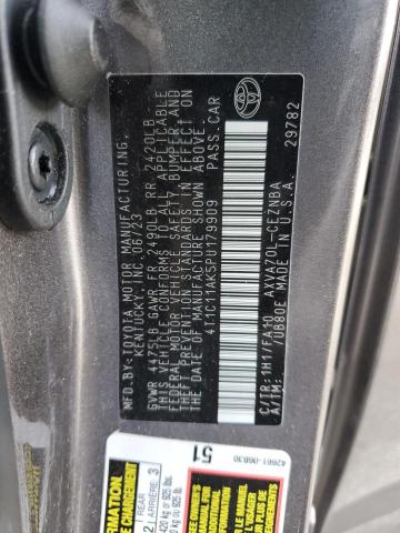 2023 TOYOTA CAMRY LE - 4T1C11AK5PU179909