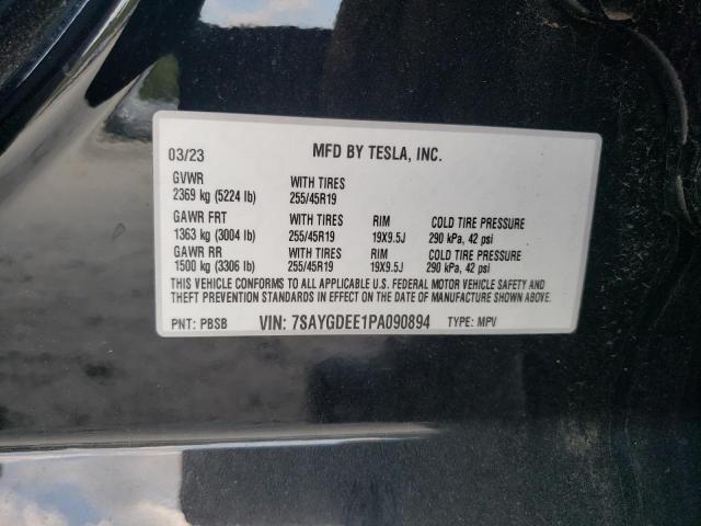 2023 TESLA MODEL Y - 7SAYGDEE1PA090894