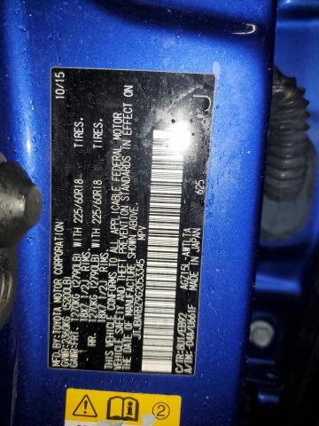 2016 LEXUS NX 200T BA - JTJBARBZ9G2053345