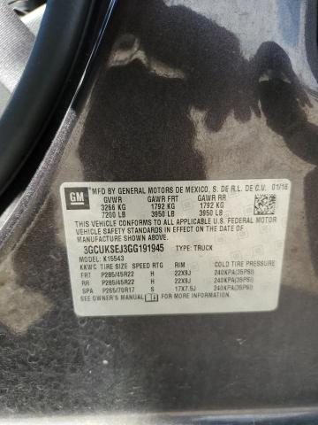 2016 CHEVROLET SILVERADO - 3GCUKSEJ3GG191945