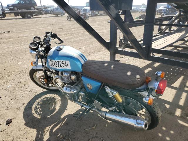 ROYAL ENFIELD MOTORS INT 650 2021 blue  gas ME3FPN476MK762777 photo #4