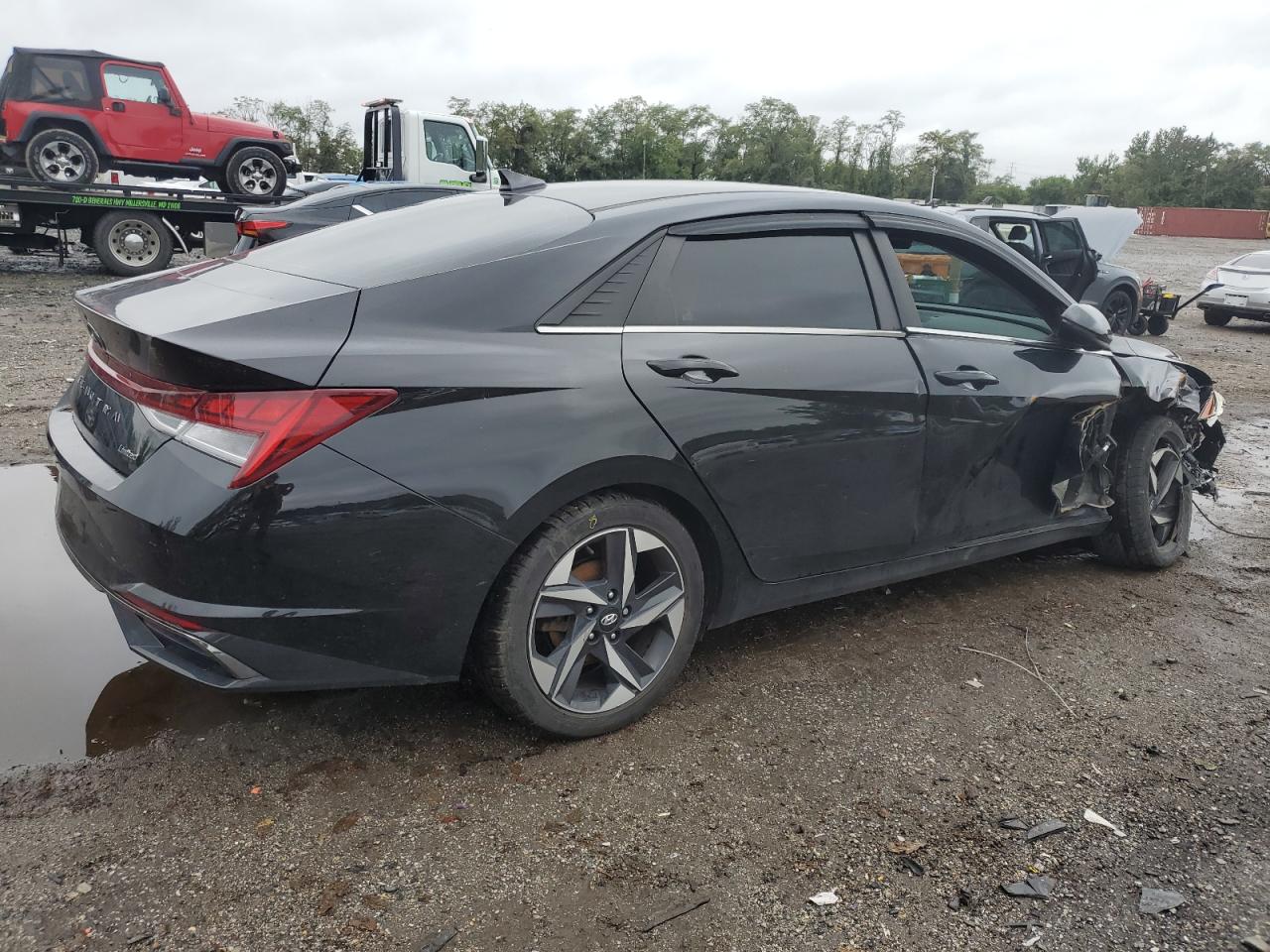 Lot #2979473793 2021 HYUNDAI ELANTRA LI