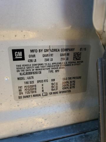 2015 BUICK ENCORE CON - KL4CJBSB9FB265138