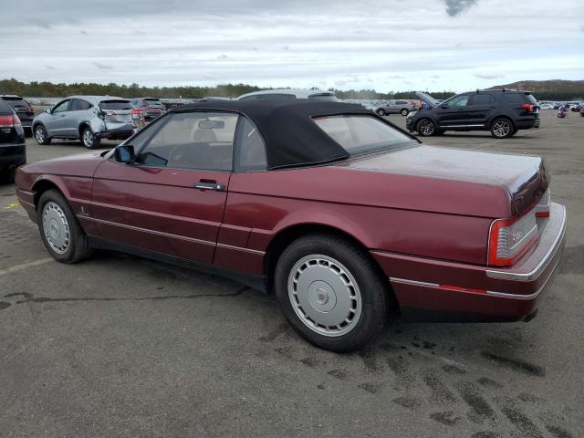 CADILLAC ALLANTE 1991 maroon converti gas 1G6VS338XMU125768 photo #3