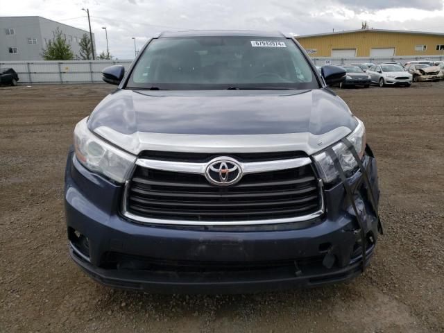 VIN 5TDJKRFH0FS156402 2015 Toyota Highlander, Xle no.5