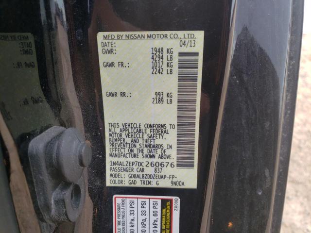 VIN 1N4AL2EP7DC260676 2013 Nissan Altima, S no.13