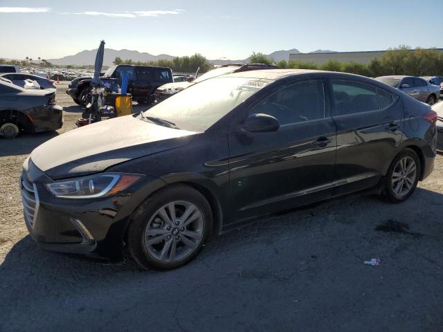 HYUNDAI ELANTRA SE 2018 black  gas 5NPD84LF7JH278433 photo #1