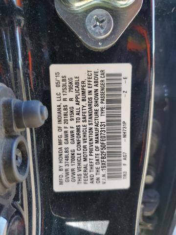 2015 HONDA CIVIC LX - 19XFB2F50FE073131