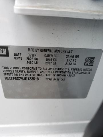 2018 BUICK LACROSSE E 1G4ZP5SZ9JU133518