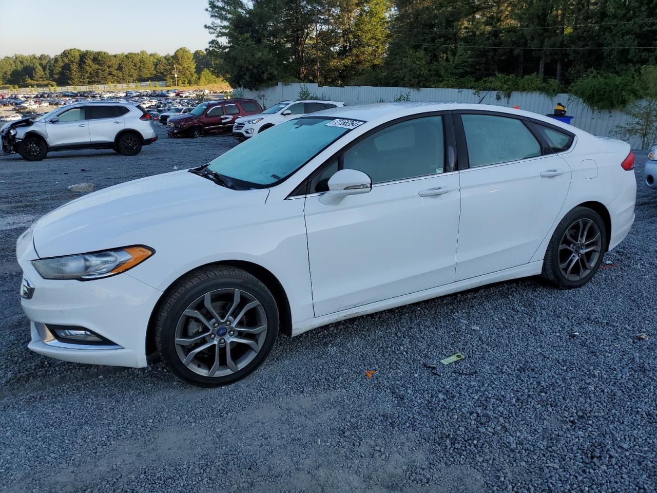 Lot #2979451586 2017 FORD FUSION SE