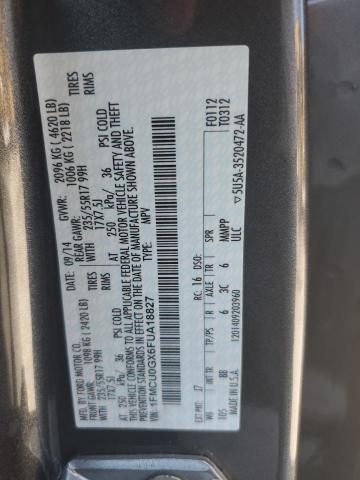 VIN 1FMCU0GX6FUA18827 2015 Ford Escape, SE no.13