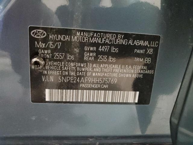 2017 HYUNDAI SONATA SE - 5NPE24AF9HH575769