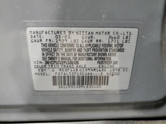 2023 NISSAN KICKS SV - 3N1CP5CV2PL535120