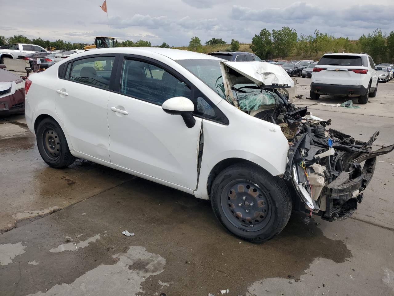 Lot #2912332954 2013 KIA RIO LX