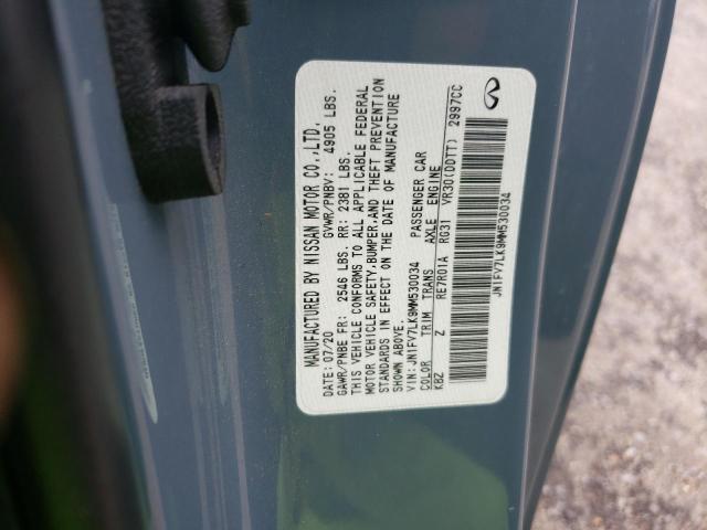 2021 INFINITI Q60 RED SP - JN1FV7LK9MM530034