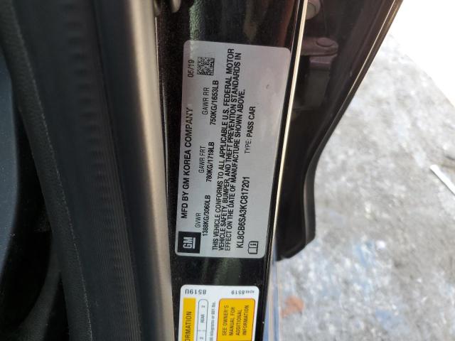 2019 CHEVROLET SPARK LS - KL8CB6SA3KC817201