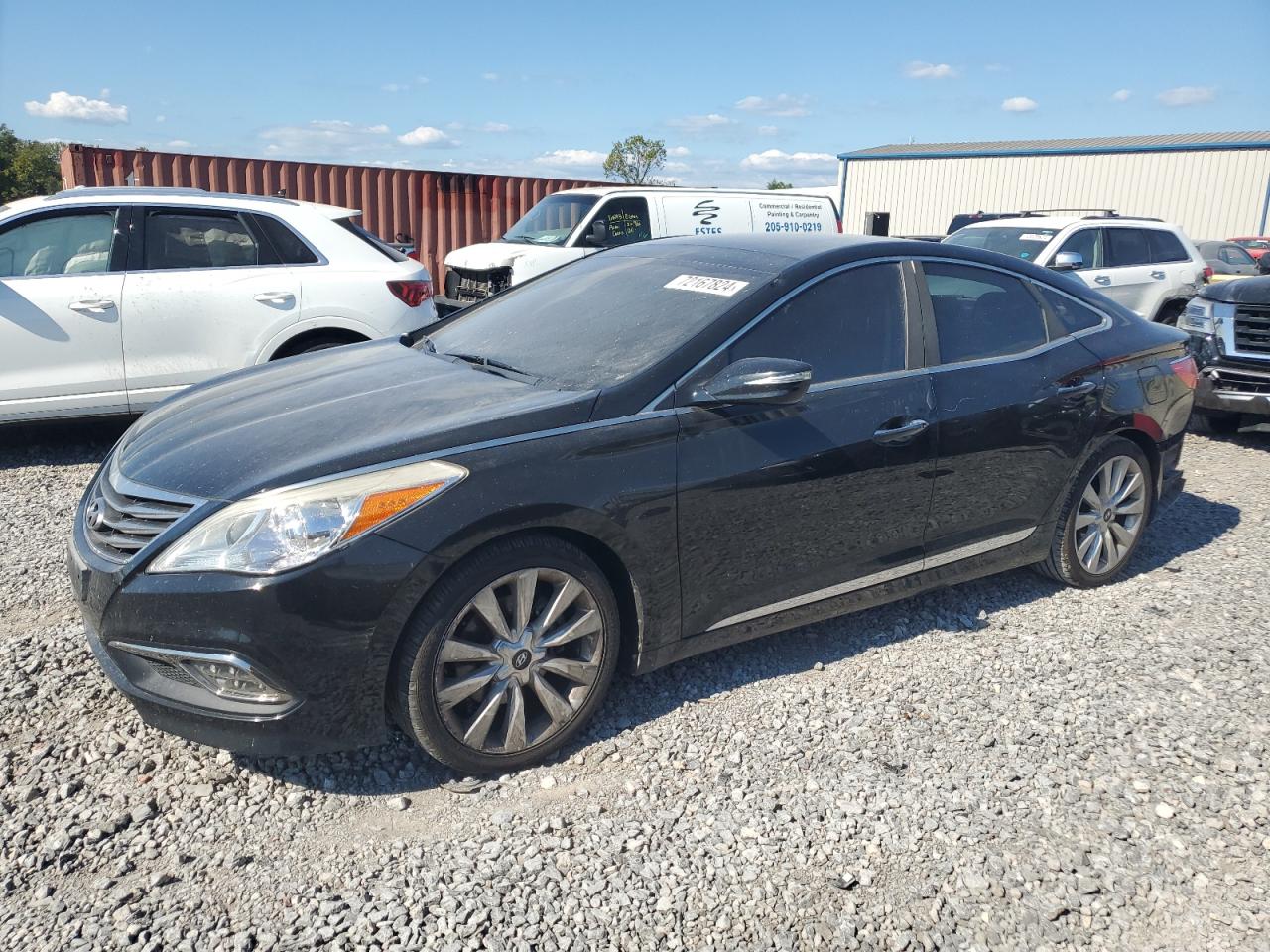 Lot #2936167177 2017 HYUNDAI AZERA LIMI