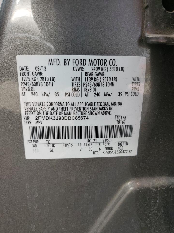 Lot #2988864666 2013 FORD EDGE SEL