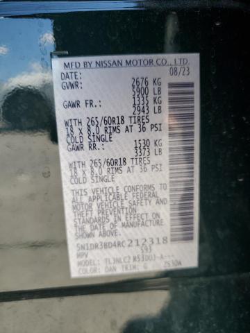 2024 NISSAN PATHFINDER - 5N1DR3BD4RC212318