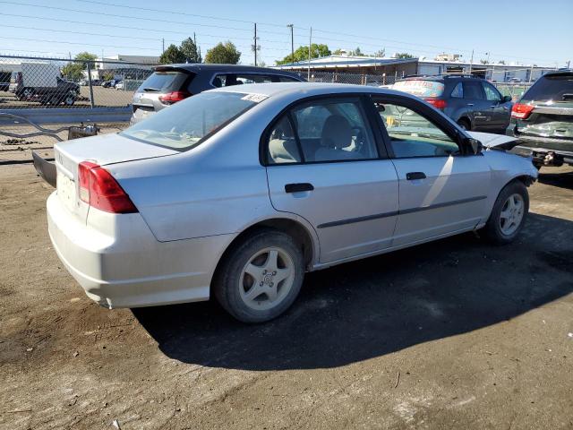 HONDA CIVIC DX V 2004 silver sedan 4d gas 1HGES16304L006331 photo #4