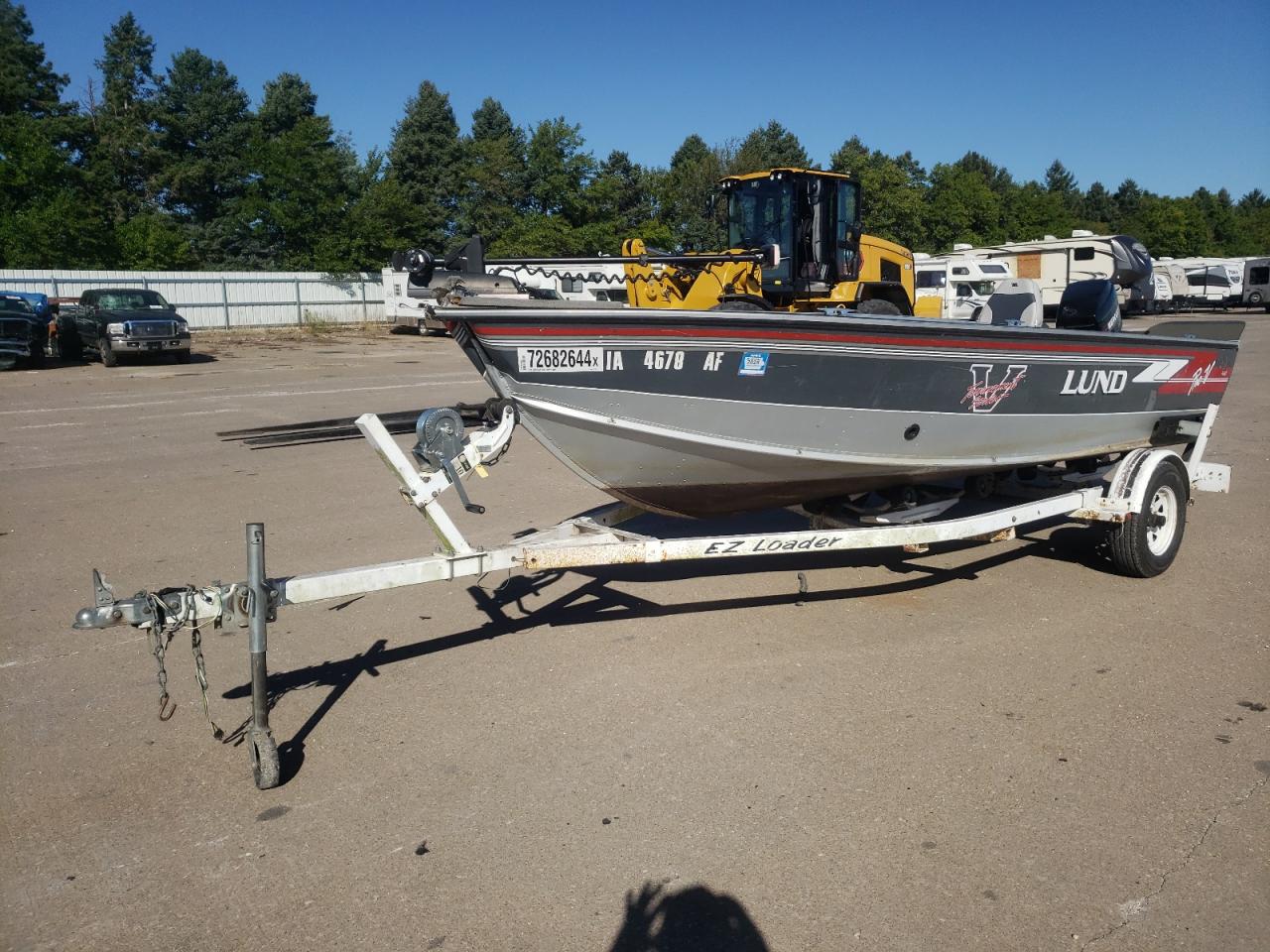 LUND BOAT 1993 maroon   LUN50307D393 photo #3