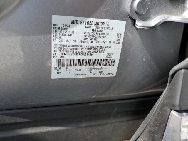 2023 FORD EXPLORER X - 1FMSK7DH2PGA51489