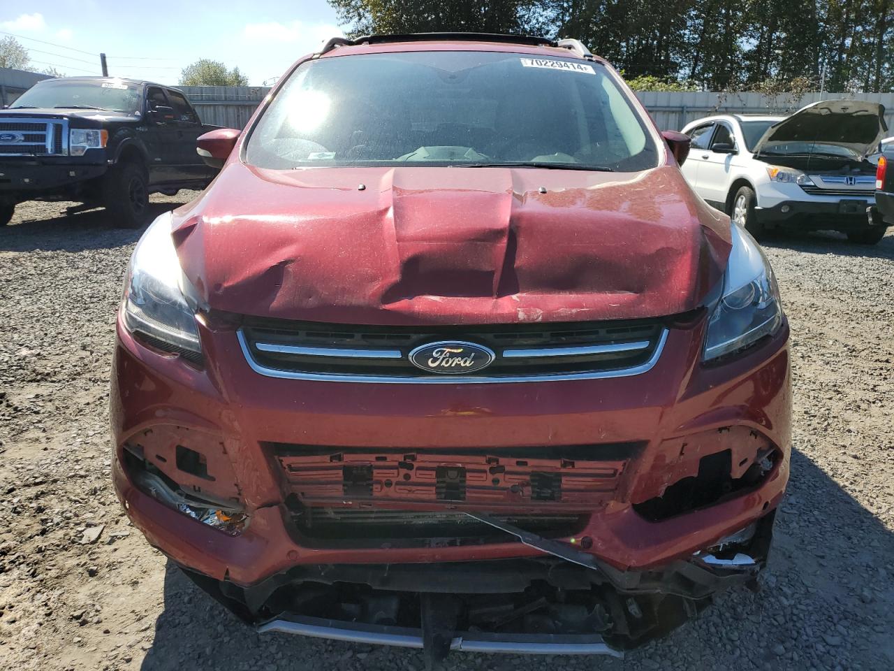 Lot #2821023143 2016 FORD ESCAPE TIT