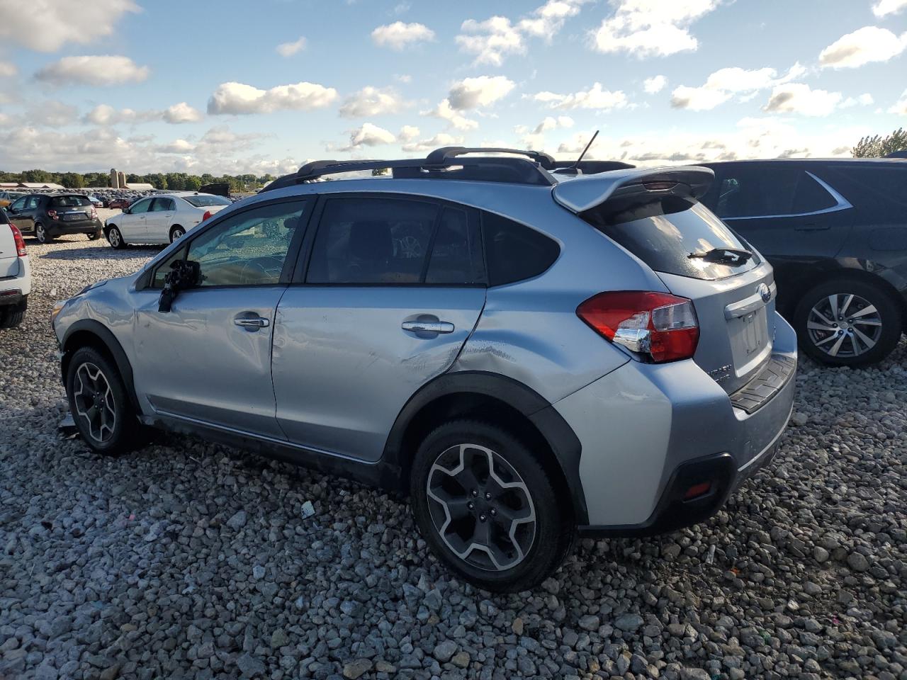 SUBARU XV CROSSTR 2015 silver  gas JF2GPASC4F8265569 photo #3