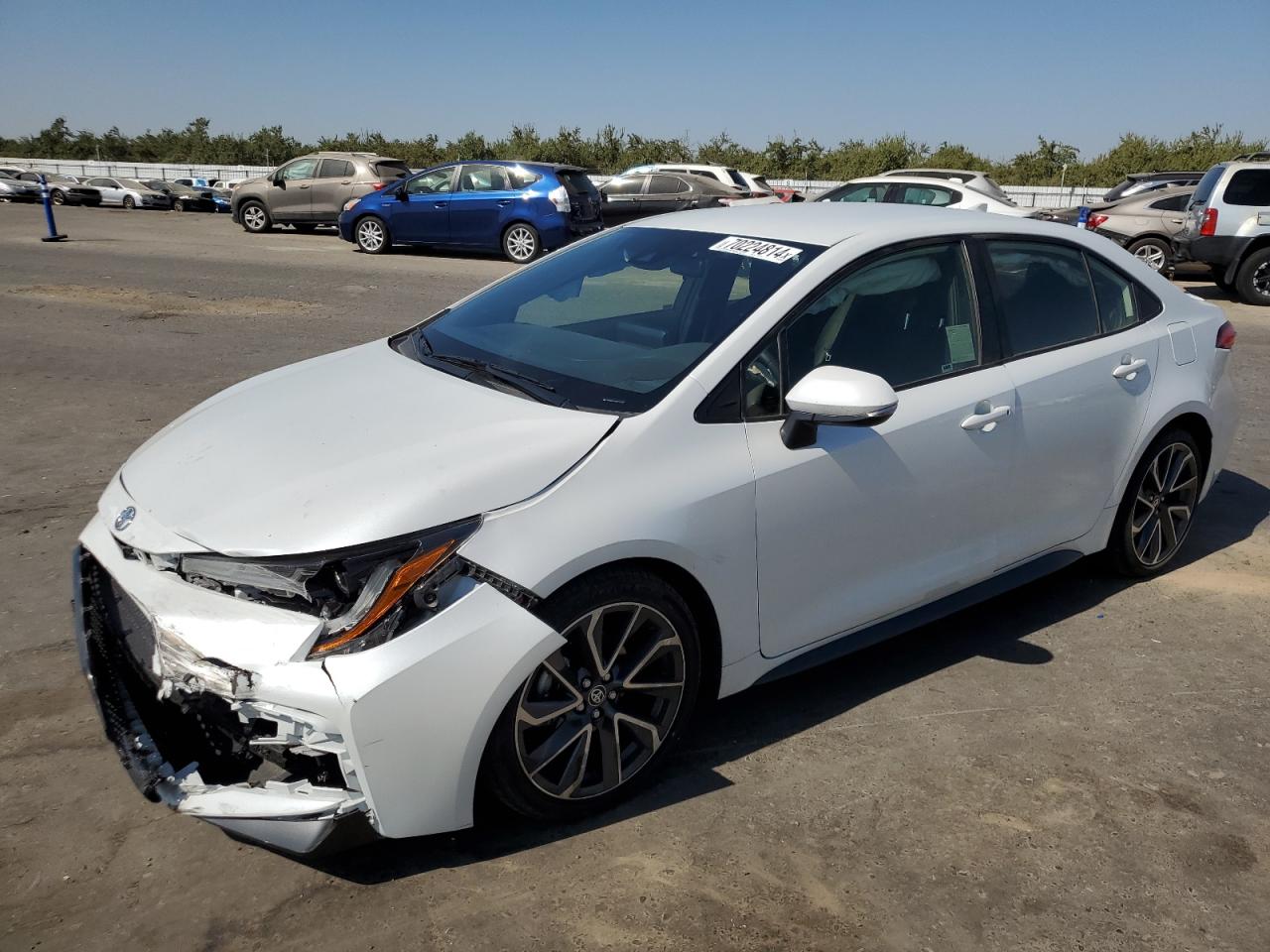 Lot #2991786217 2022 TOYOTA COROLLA SE