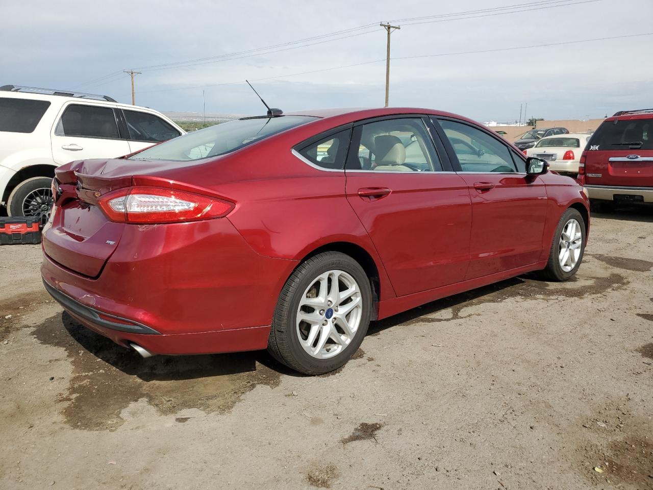 Lot #2888755446 2015 FORD FUSION SE