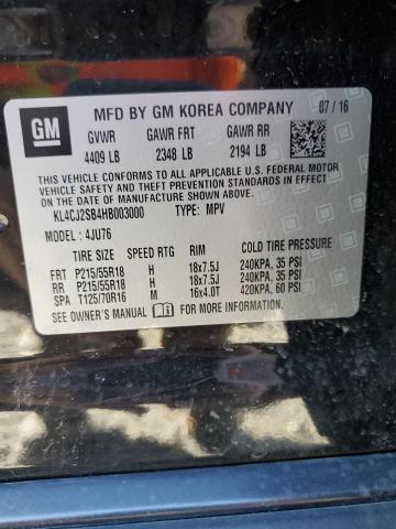 2017 BUICK ENCORE SPO - KL4CJ2SB4HB003000