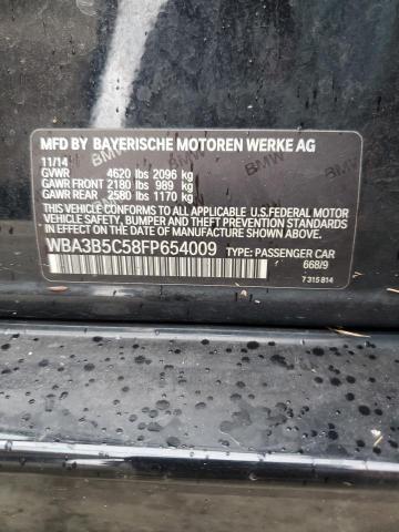 VIN WBA3B5C58FP654009 2015 BMW 3 Series, 328 Xi Sulev no.12