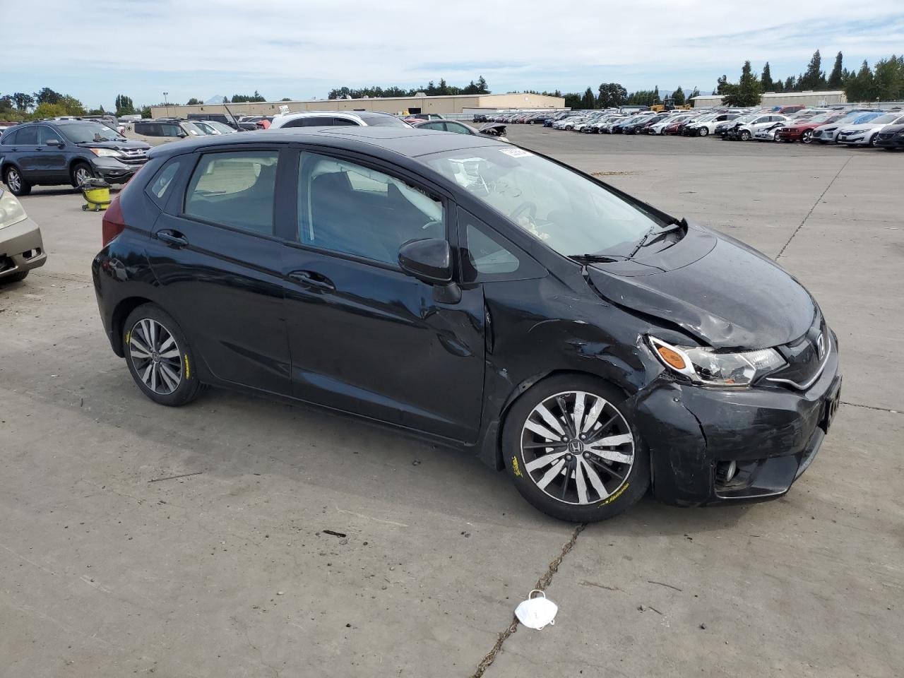 Lot #2879343354 2016 HONDA FIT EX