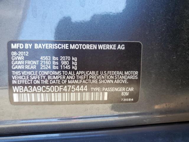 VIN WBA3A9C50DF475444 2013 BMW 3 Series, 335 I no.12