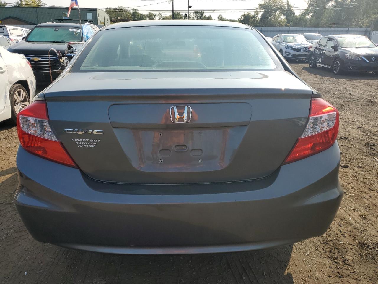 Lot #3030407468 2012 HONDA CIVIC LX