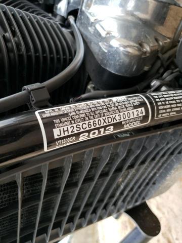 2013 HONDA VT1300 CR JH2SC660XDK300124