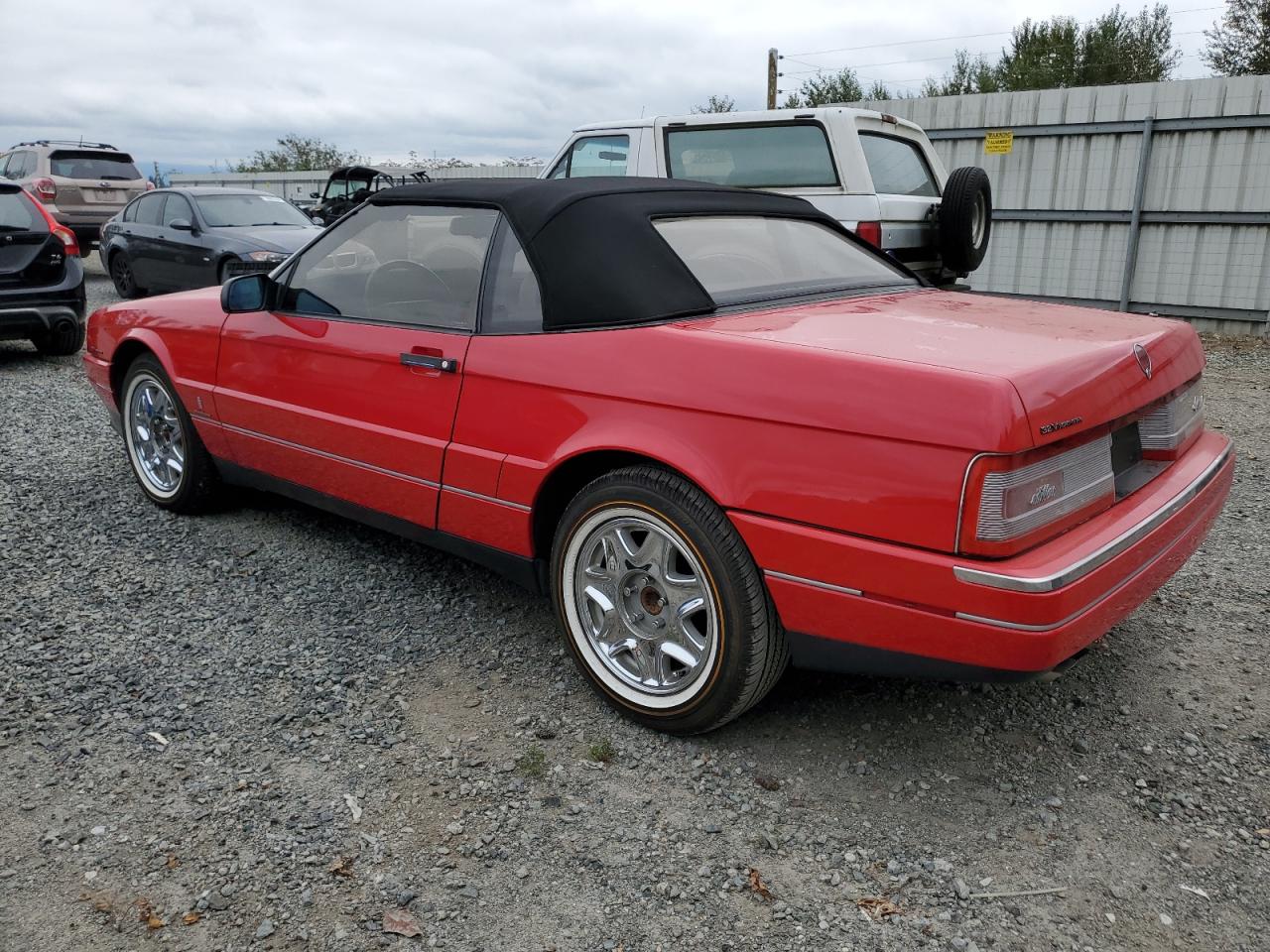 CADILLAC ALLANTE 1993 red  gas 1G6VS3399PU128495 photo #3