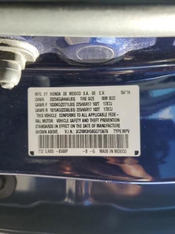 2016 HONDA CR-V EX - 3CZRM3H58GG713676