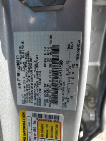 VIN 3FA6P0HD9FR177500 2015 Ford Fusion, SE no.12